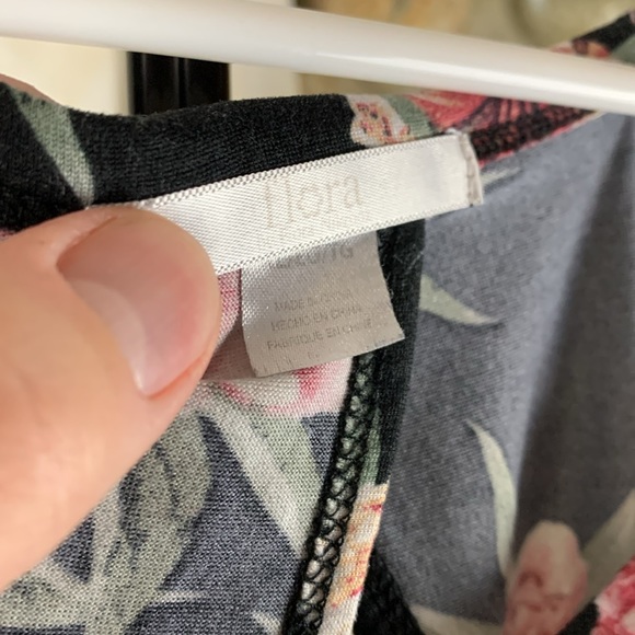 Flora by Flora Nikrooz floral tank top Women’s XL - Picture 2 of 6